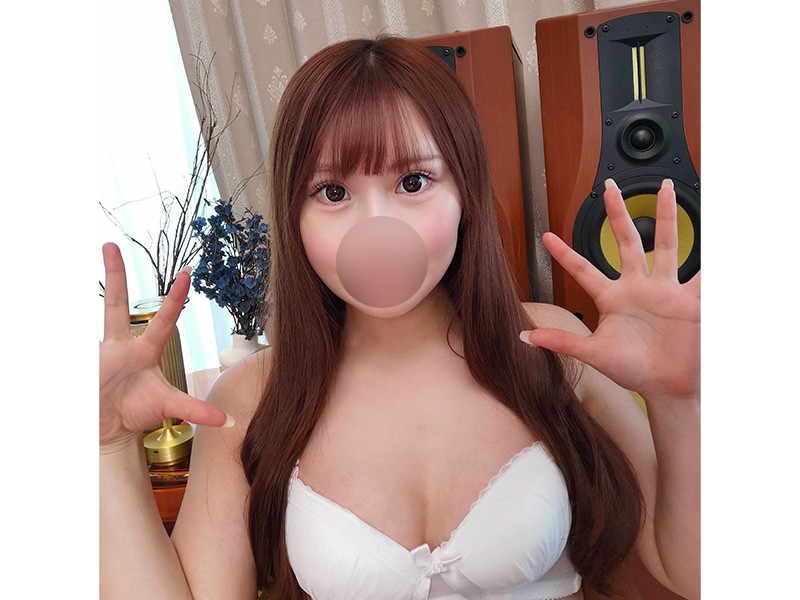 【OLありさちゃん】オナ済み◇白の下着上下セットと写真
