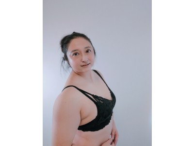 セクシー女優★曖原ゆめ「黒ブラ+パンツセット」