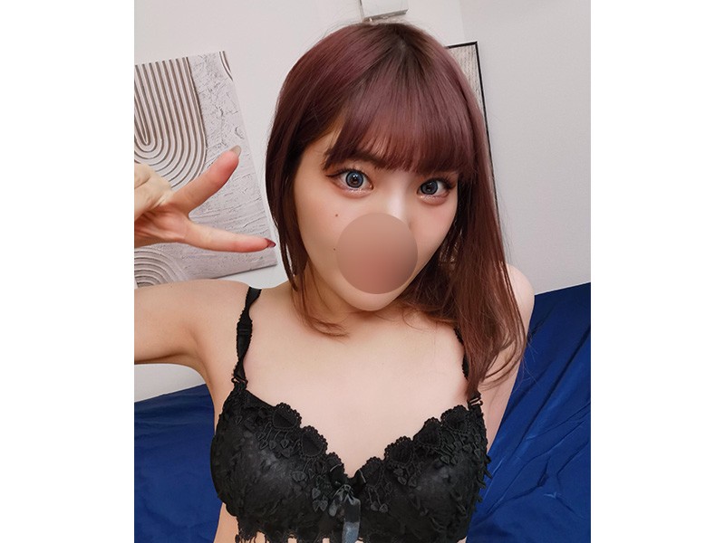 ■大学生まなちゃん■オナ済み■ブラックの下着上下セットと写真