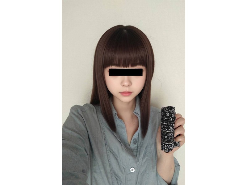 れいかさんの花柄ショーツ＋長袖トップス