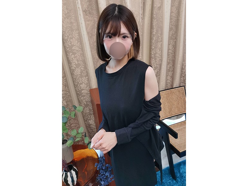 脱毛サロン勤務【あみちゃん】私物★黒のカーディン・ワンピースと写真