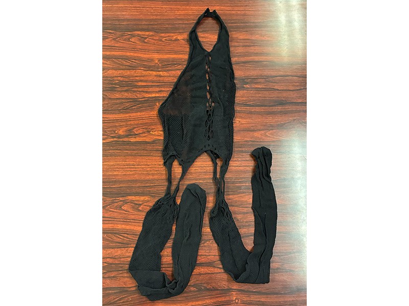 Nia撮影着用黒ランジェリー