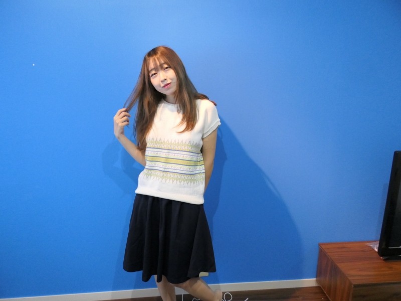 新井いおりちゃんが撮影会で着用したトップス&スカート&パンツ