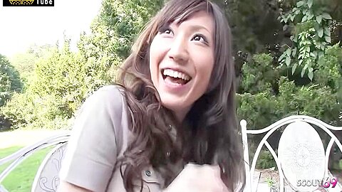 Juicy Japanese College Girl Threesome Ffm Raw Hardcore Action