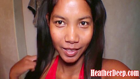 Thai Teen 18+ Mamma Heather Unfathomable Give Deepthroat To Monster Rod And Get Large Load Creamthroat Throatpie