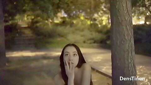 Shameless Teen 18+ Walking Nude In A Park