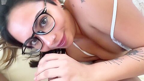 Stepsis With Glasses Does Not Mind If I Cum Inside