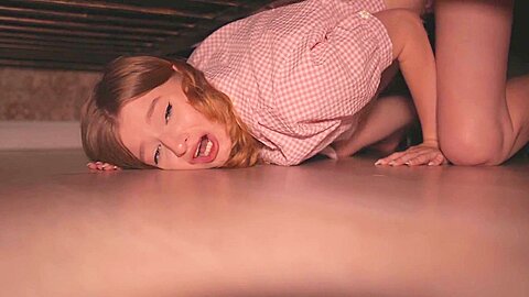 Stuck Under The Bed - Roughly Fucked Stepsister