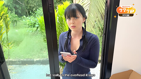 An Inexperienced Delivery Woman Mixed Up Orders! Instead Of A Pussy, The Guy Got A Dick!porn With A Plot