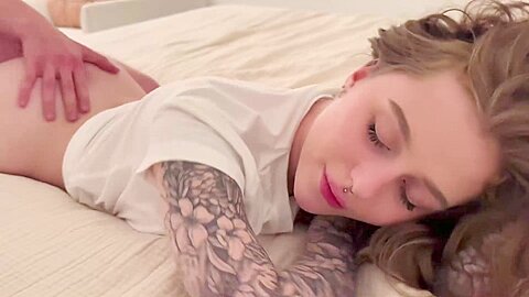 Skinny Blonde Teen Massaged By Best Friend’s Boyfriend