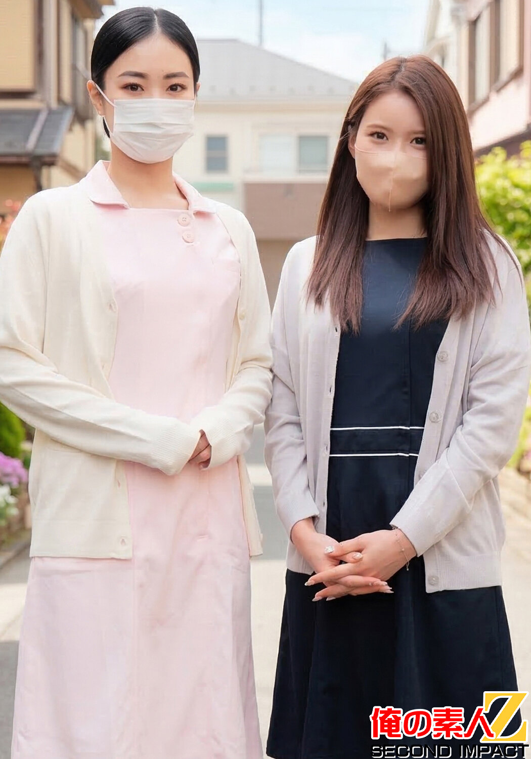 ガチ歯科衛生士さんプライベートお口セックス しのさん（22）とみなさん（23）